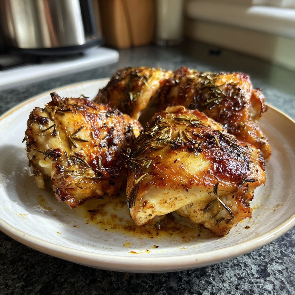 Provencal Roasted Chicken Thighs