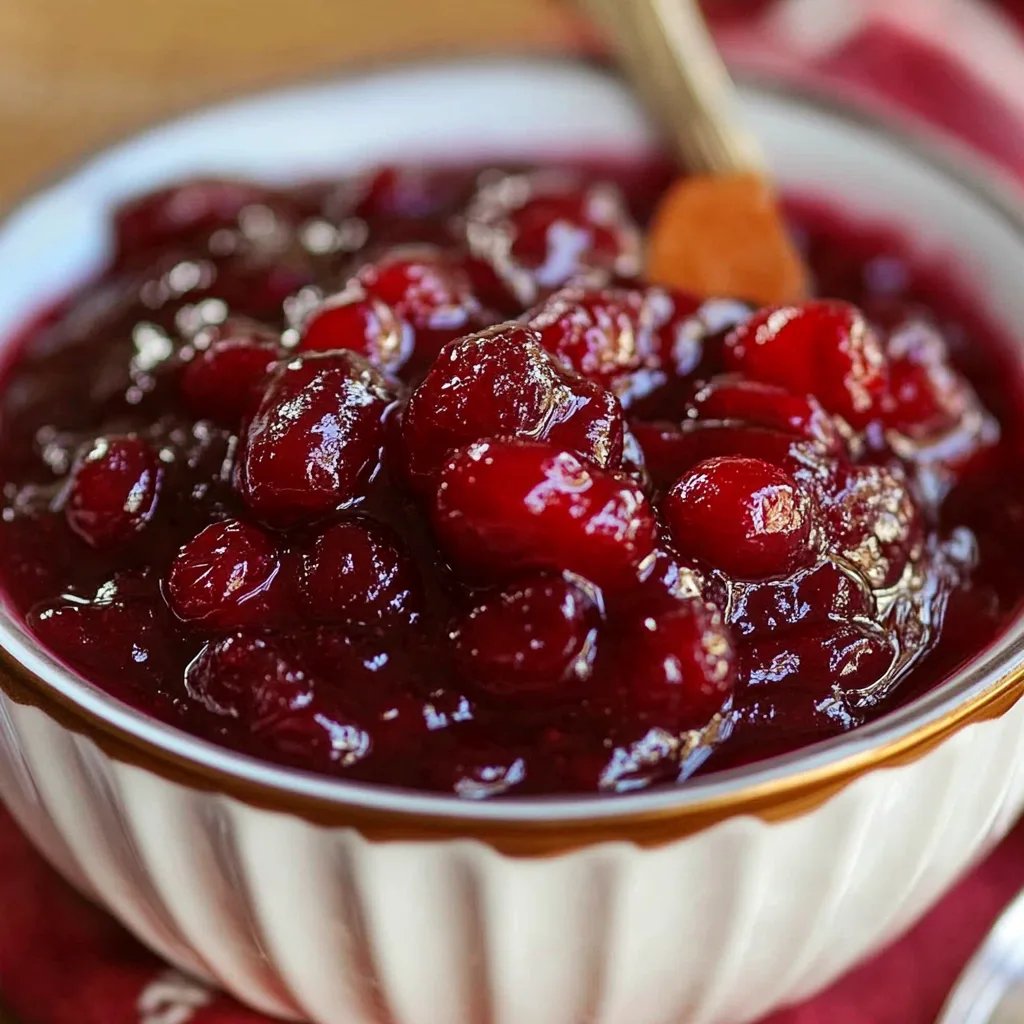 Tasty Christmas Cranberry Sauce