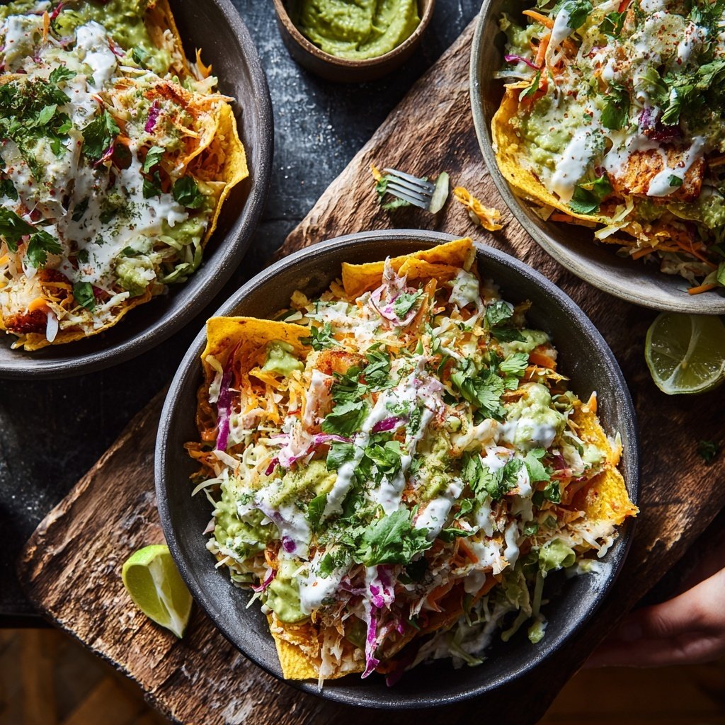 Spicy Fish Taco Bowls with Avocado