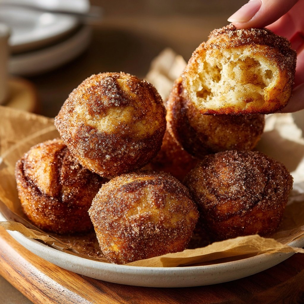 Cinnamon Sugar Pretzel Bites
