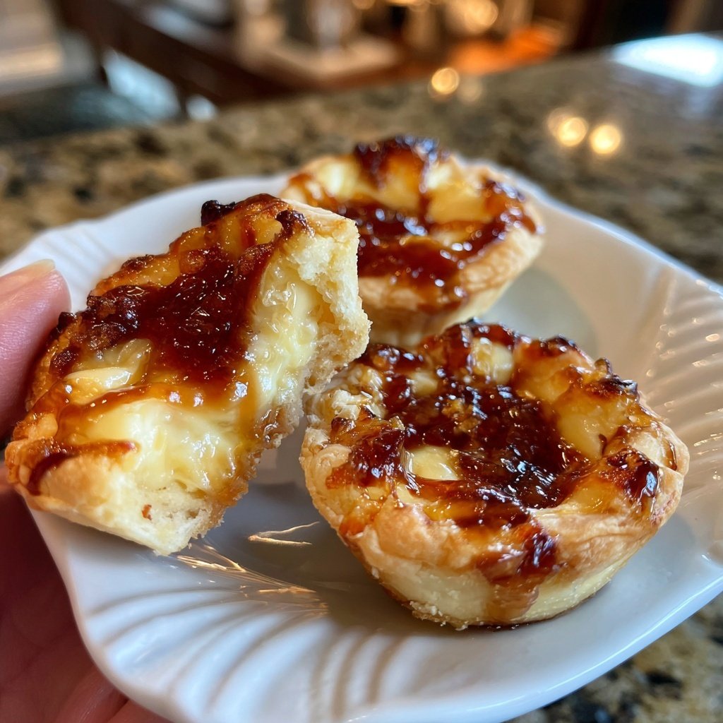 Brie and Fig Jam Tartlets