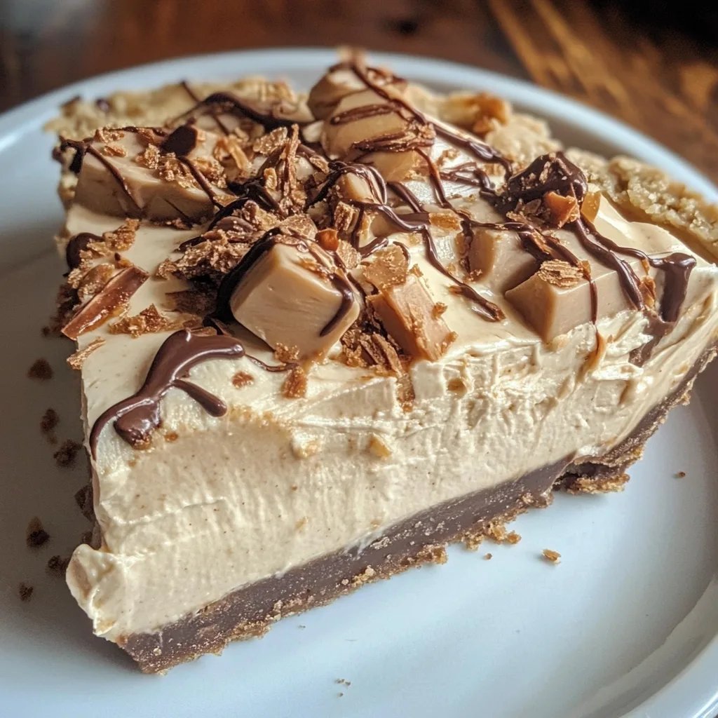No-Bake Sugar-Free Peanut Butter Pie