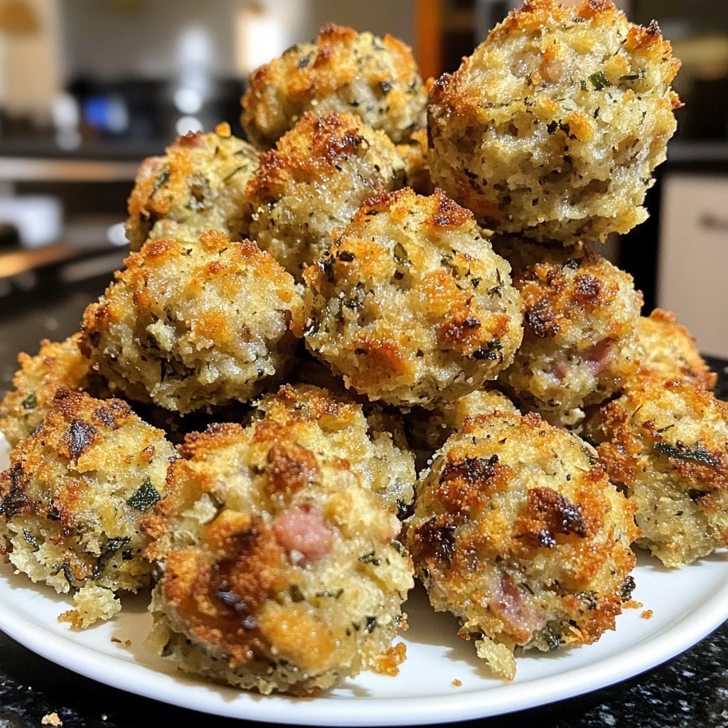 Turkey Stuffing Balls