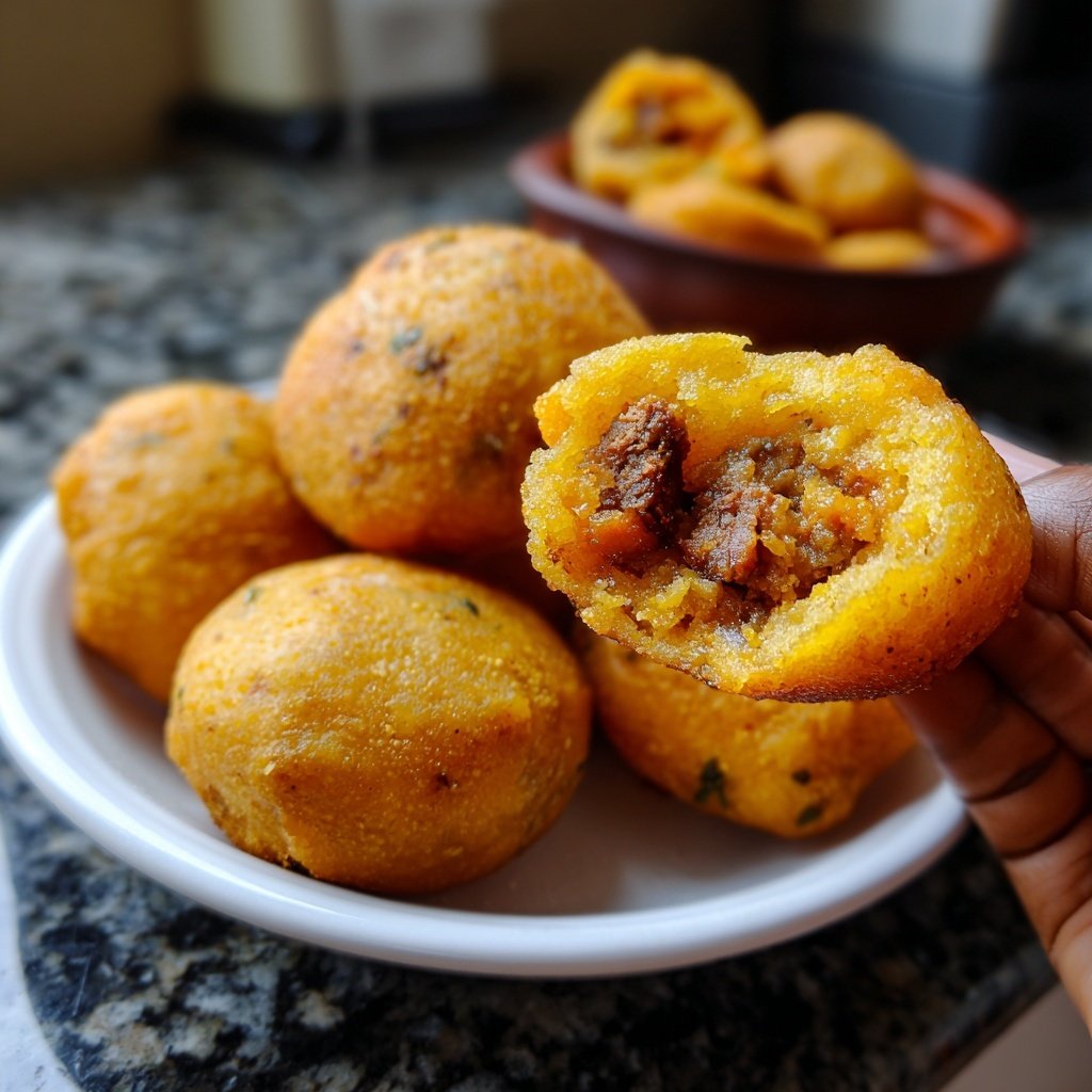 Cozy Jamaican Festival Dumplings