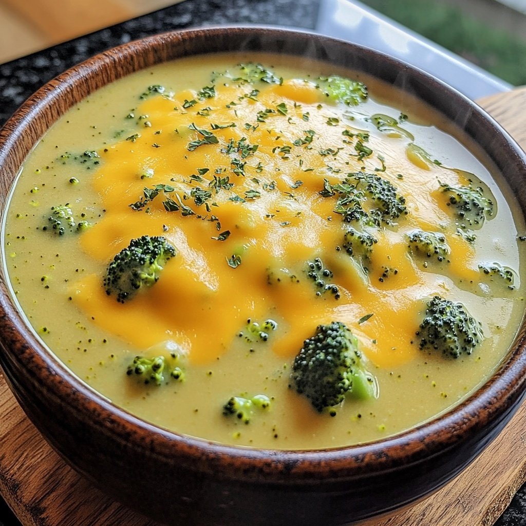 Comfort Broccoli Cheddar Soup​