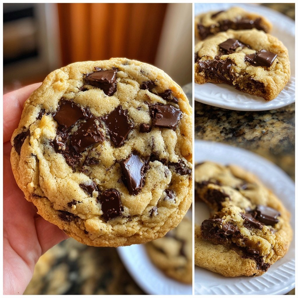 Thick & Chewy Chocolate Chip Cookies