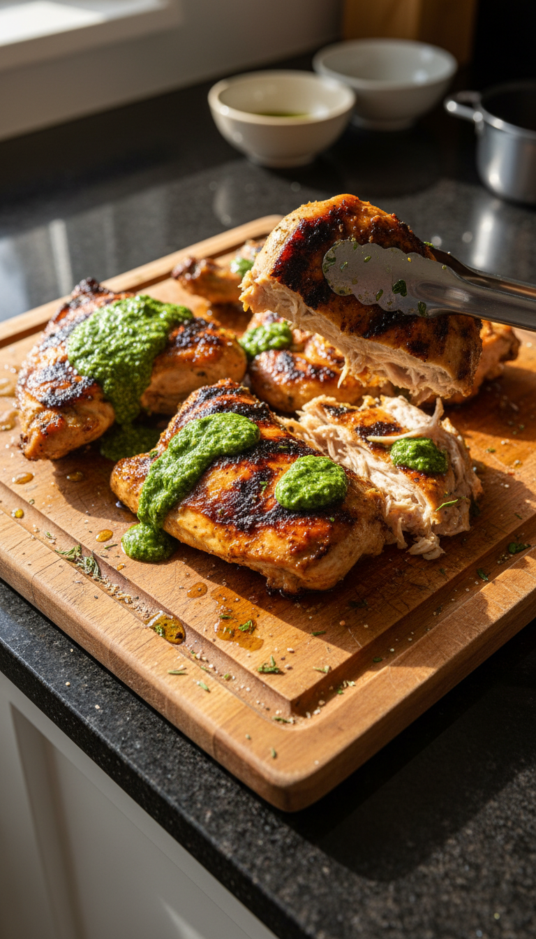 Mediterranean Aioli Grilled Chicken