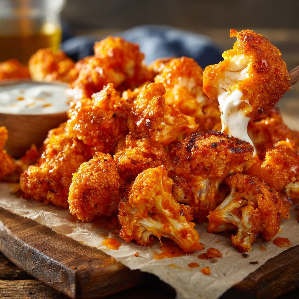 Buffalo Cauliflower Wings Platter
