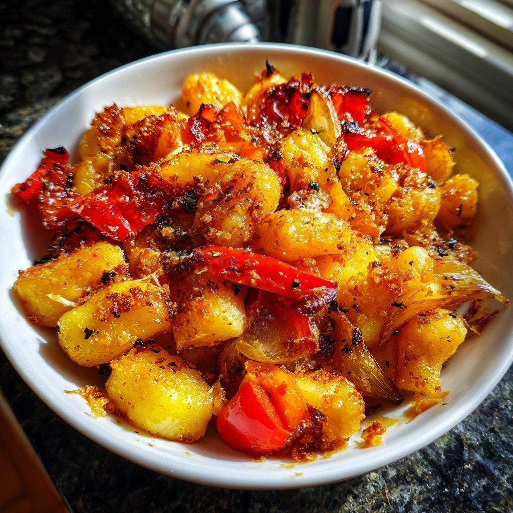 Roasted Vegetable Baked Gnocchi