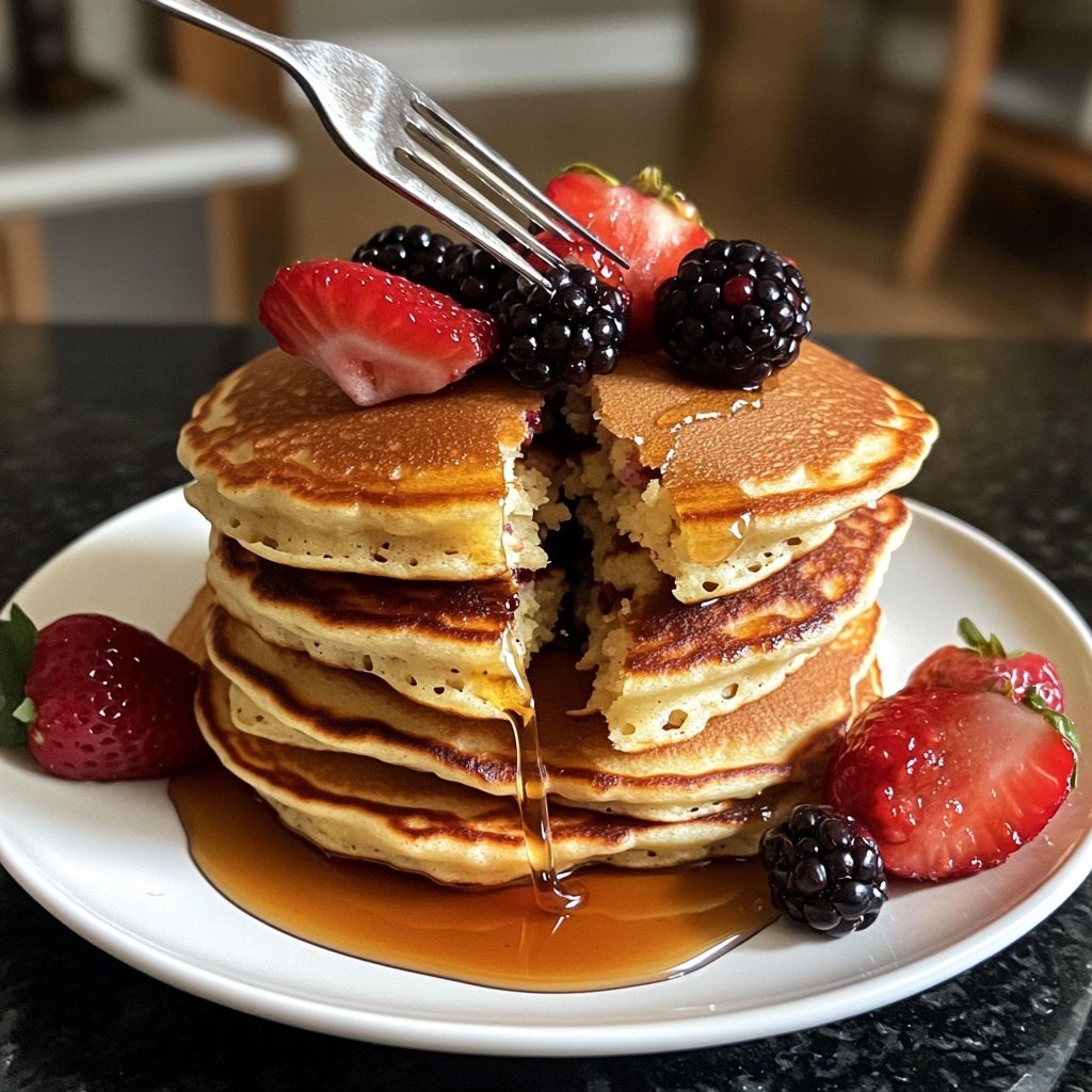 Fluffy Buttermilk Pancakes