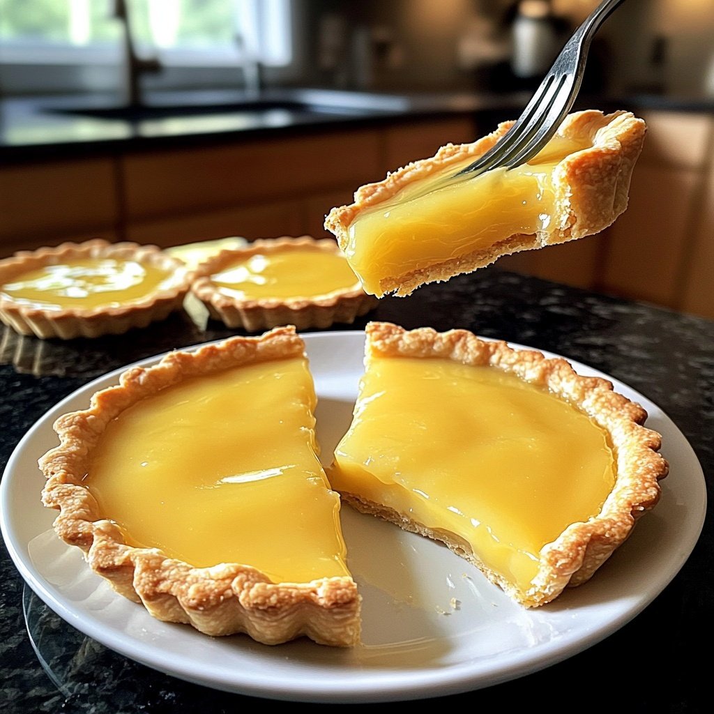 Meyer Lemon Curd Tartlets