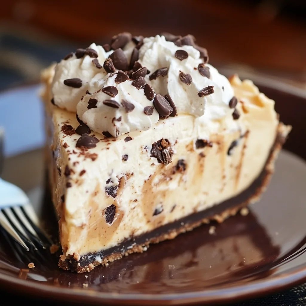 Chocolate Chip Peanut Butter Pie