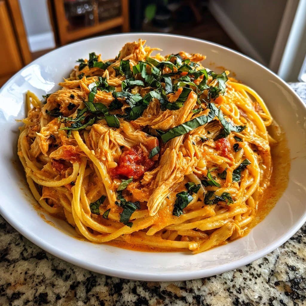 Creamy Tomato Chicken Pasta