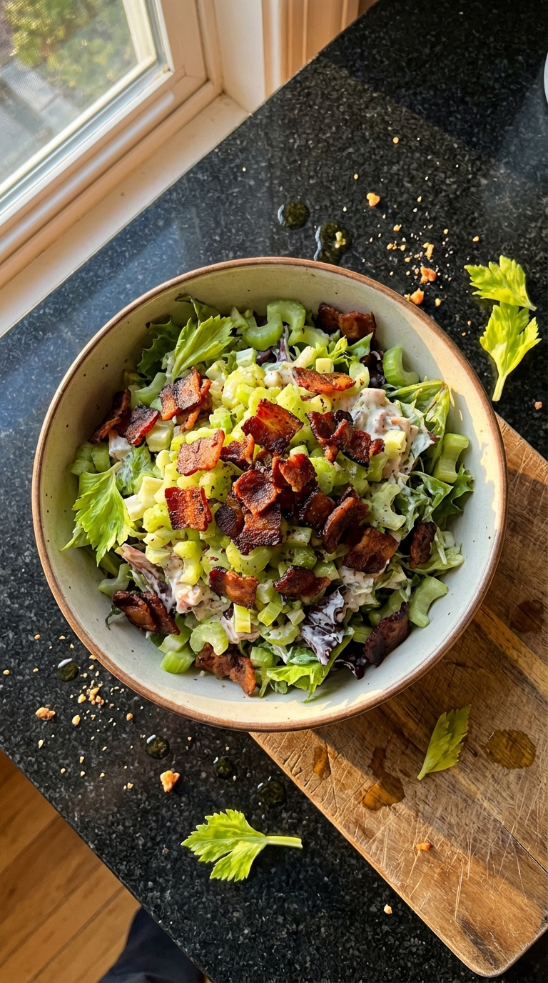Celery and Bacon Salad
