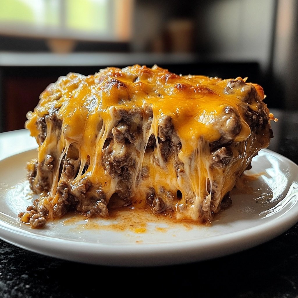 Cheeseburger Casserole