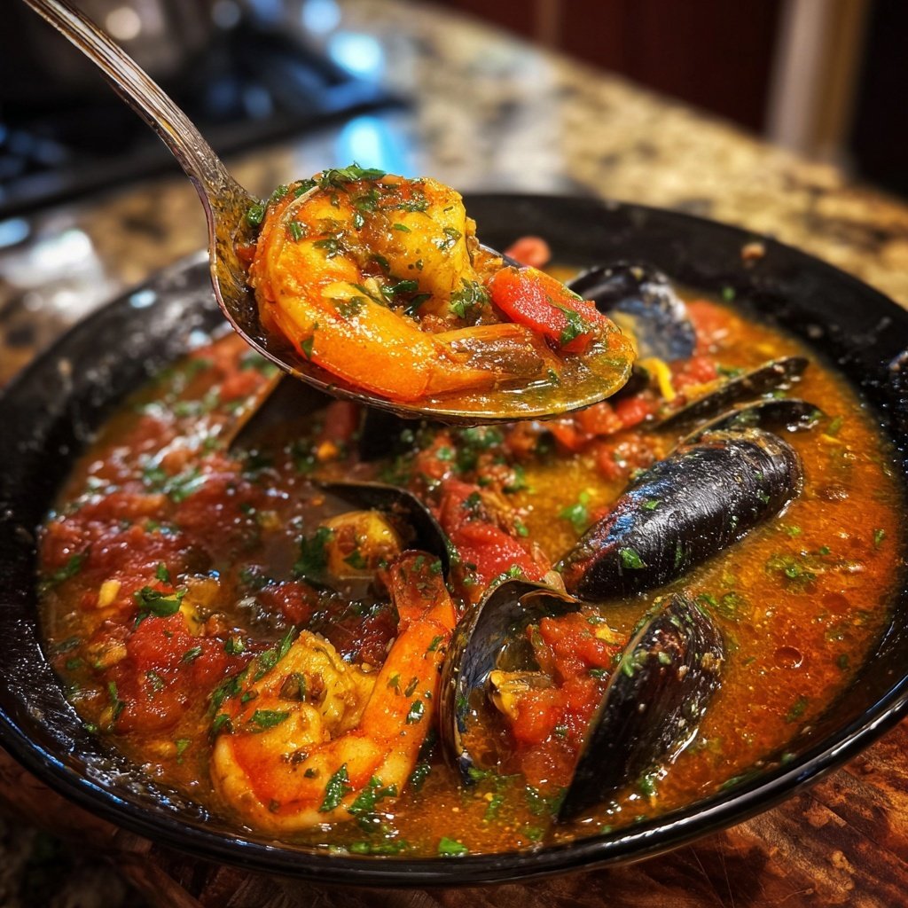 Rich and Hearty Italian Seafood Stew