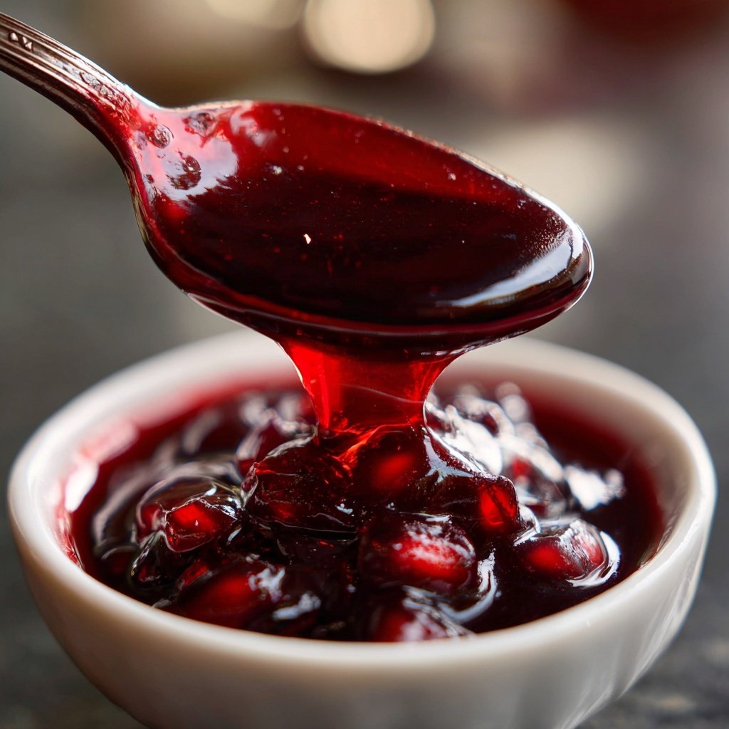 Pomegranate Balsamic Glaze for Holiday Roasts​