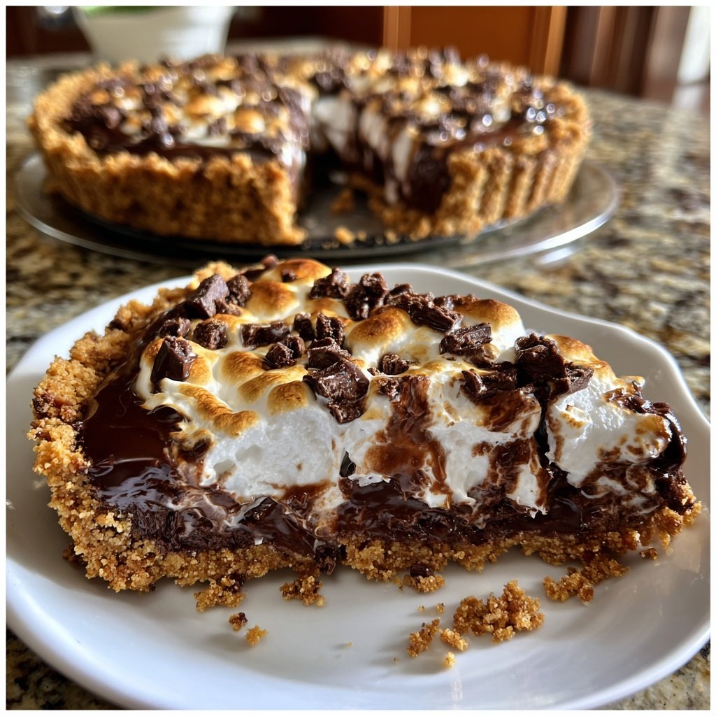 S'mores Chocolate Tart Treats