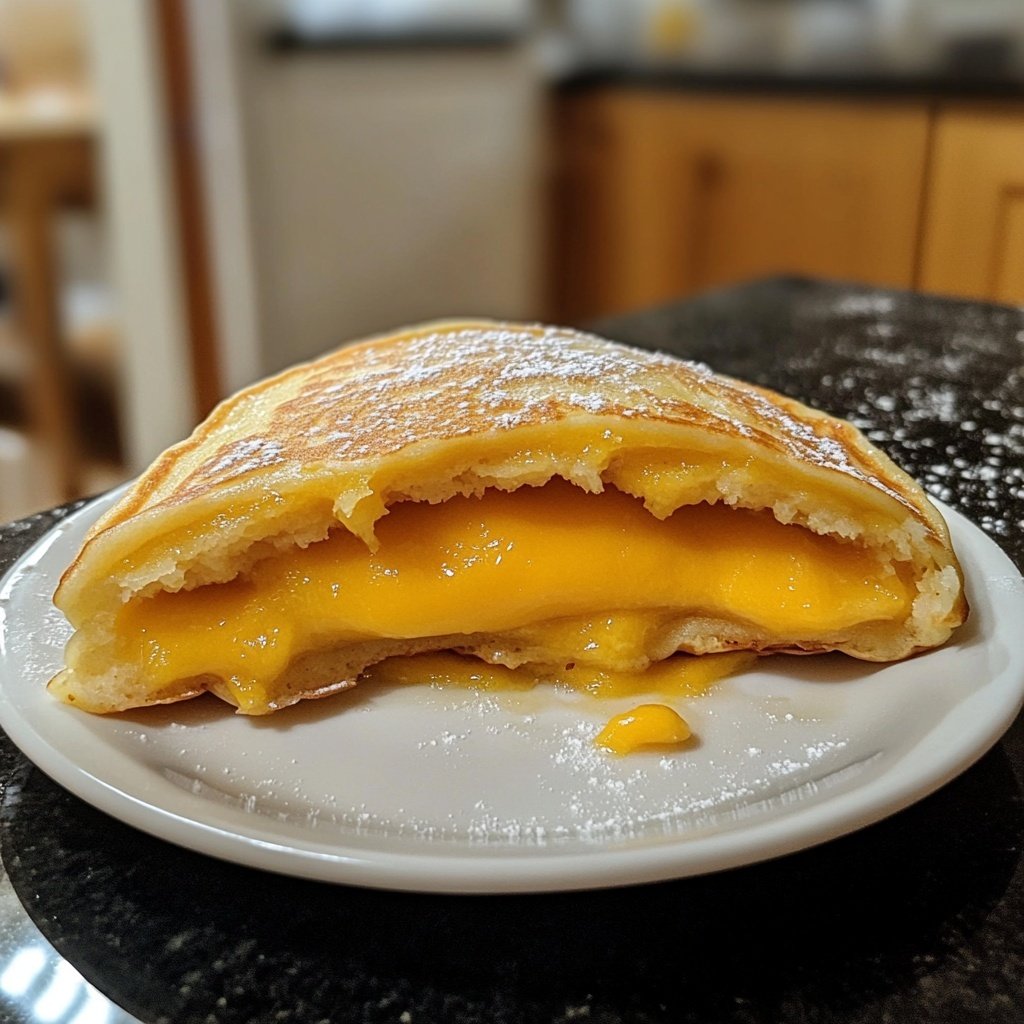 Hong Kong-Style Mango Pancakes