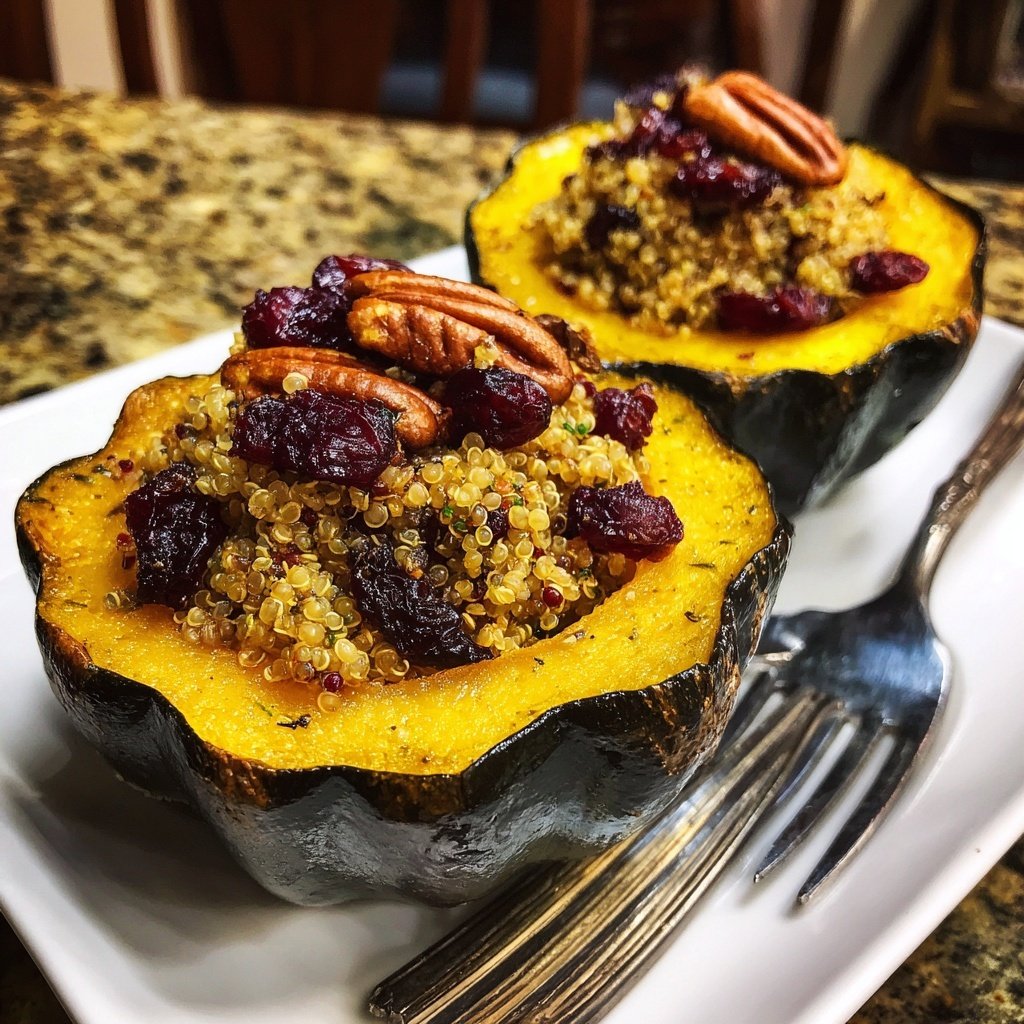 Stuffed Acorn Squash Delight