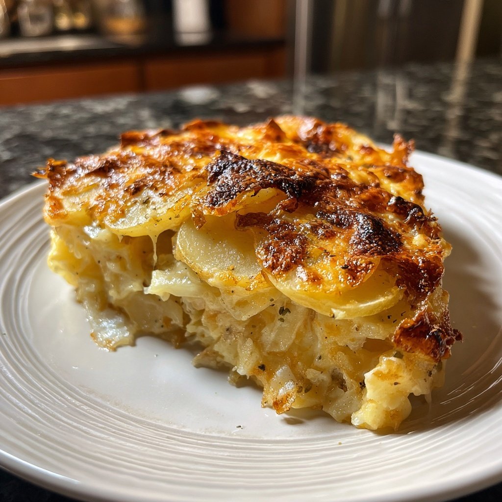 Potatoes Au Gratin with Gruyere