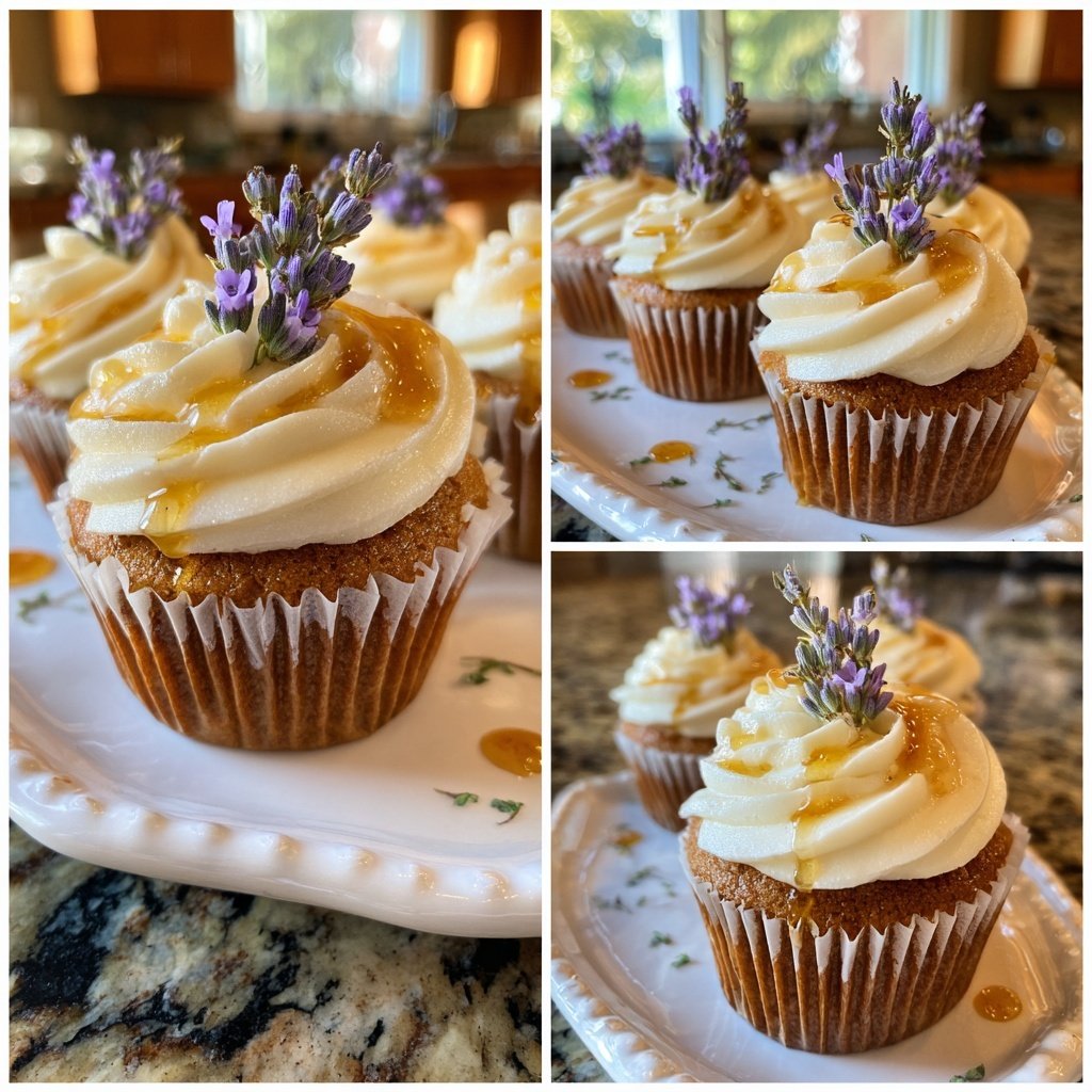 Lavender Honey Cupcakes