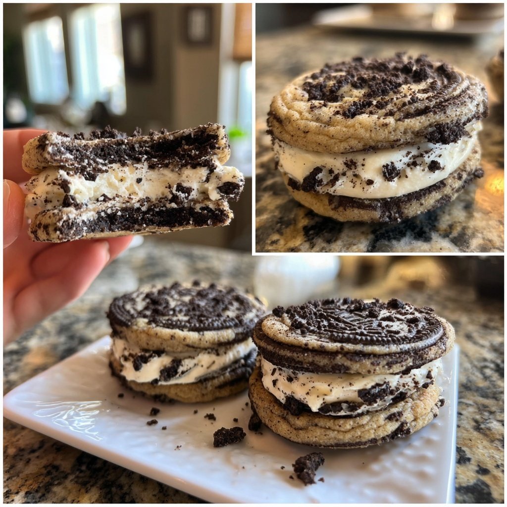 Oreo Cheesecake Cookies
