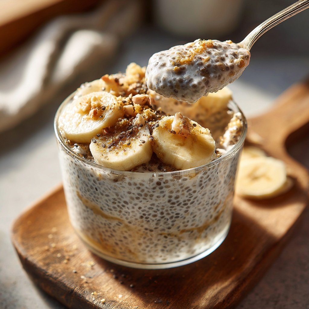 Banana Chia Seed Pudding
