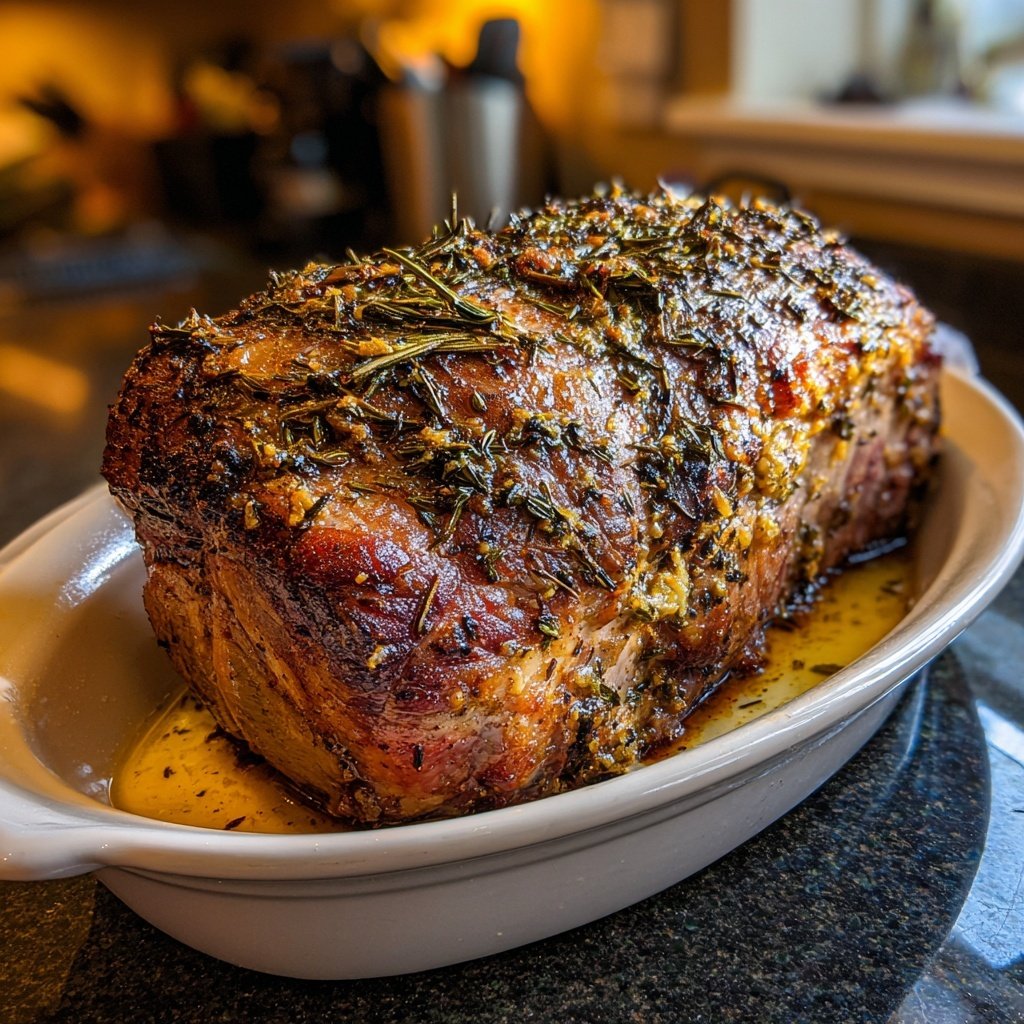 Garlic Herb Butter Roast