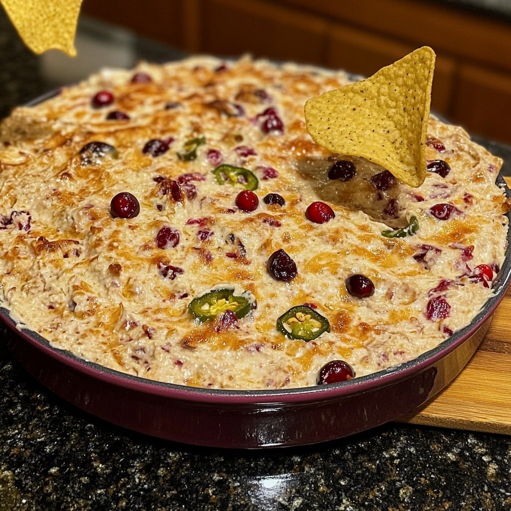Quick Cranberry Jalapeno Dip