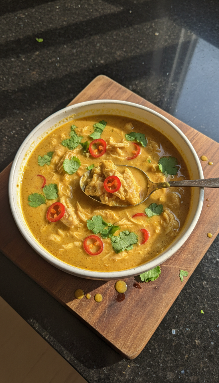 Curry Chicken Coconut Soup