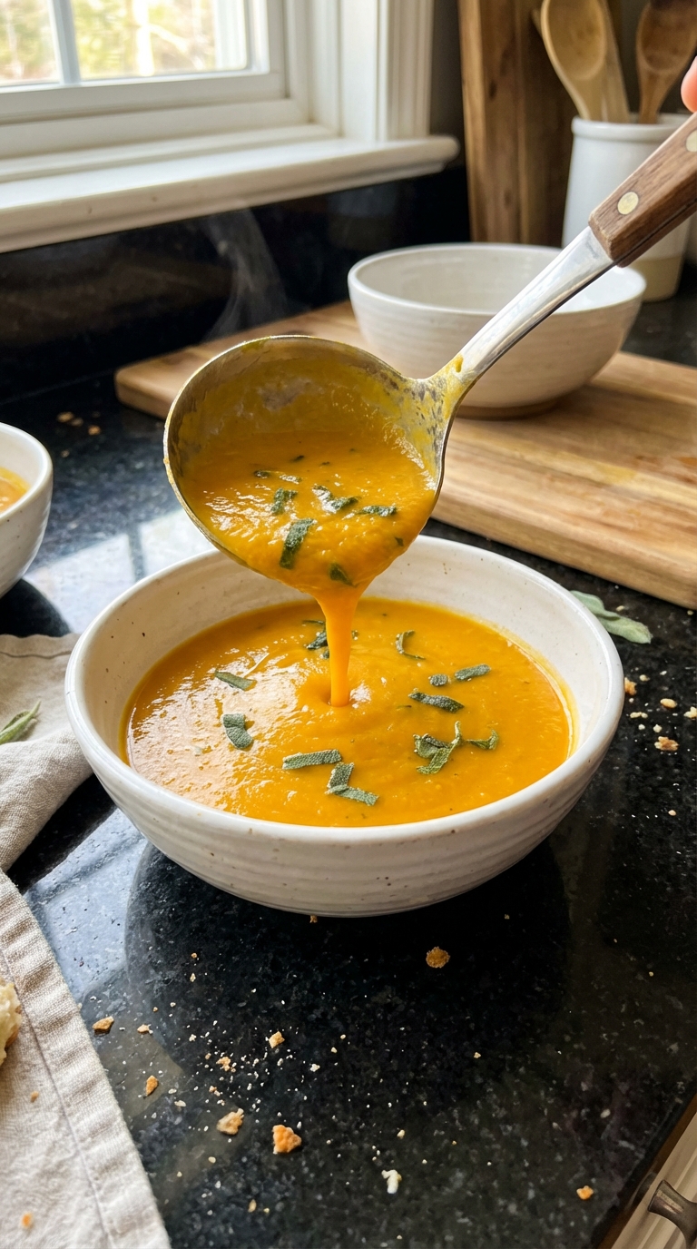 Pumpkin and Sage Soup