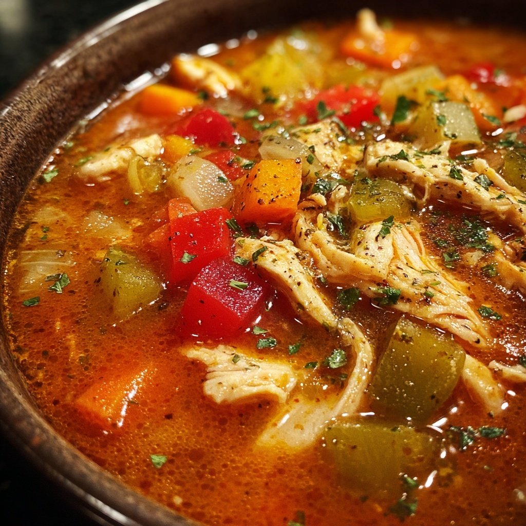 Spicy Chicken Soup