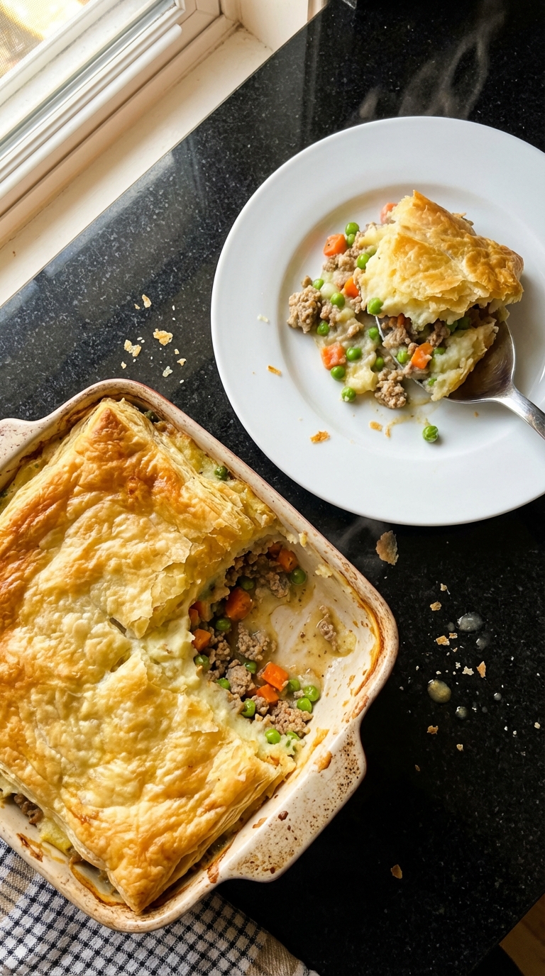 Savory Turkey Shepherd’s Bake
